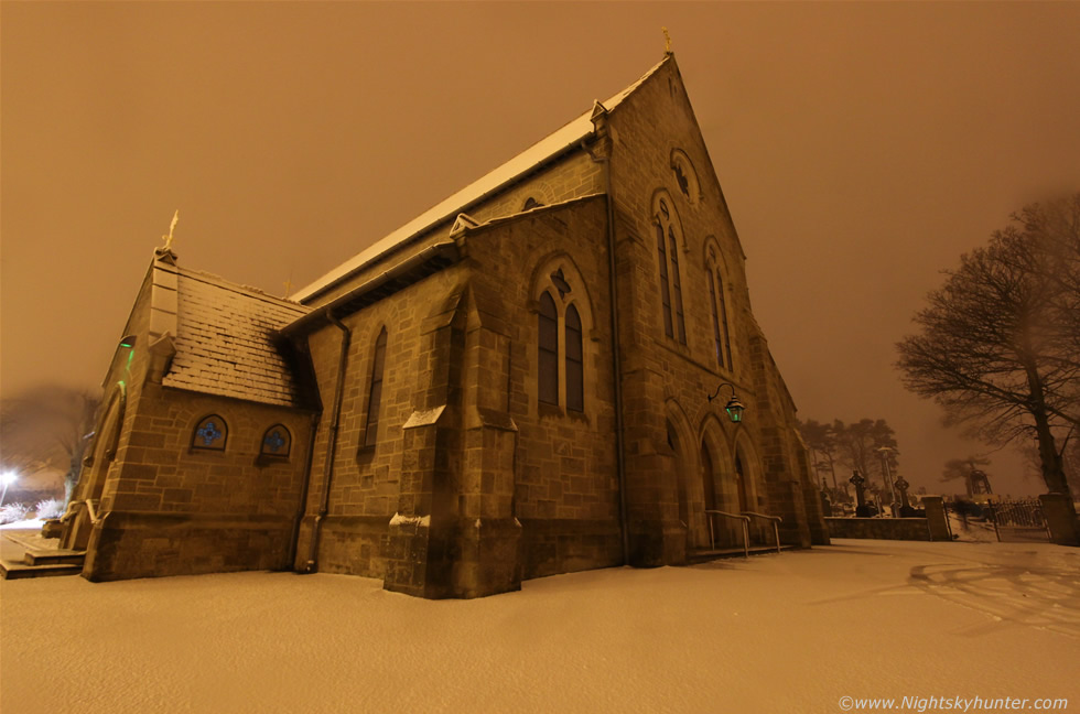 Dungiven Chapel In Snow