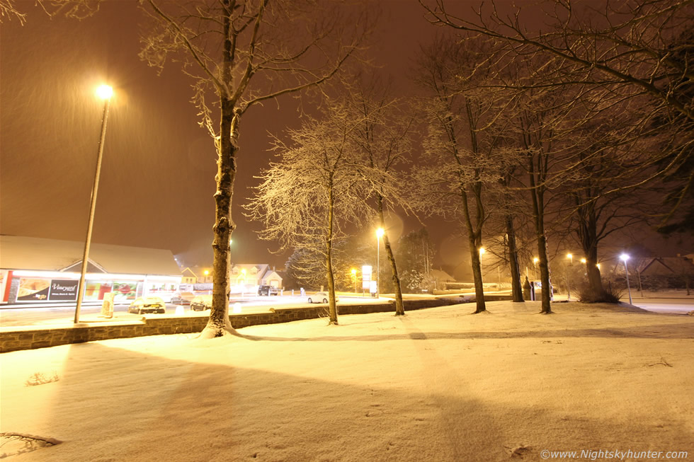 Dungiven Night Snow