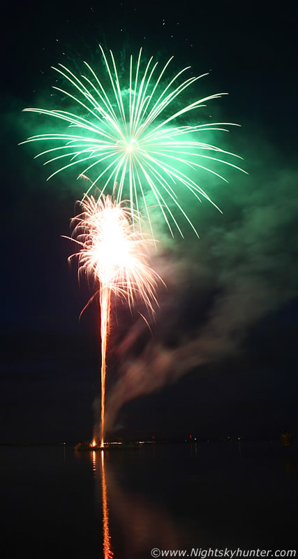 Festival of Lights Fireworks Display, Ballyronan Marina, N. Ireland - August 26th 2011