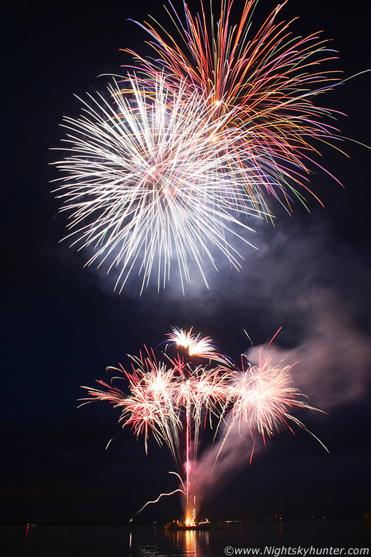 Festival of Lights Fireworks Display, Ballyronan Marina, N. Ireland - August 26th 2011