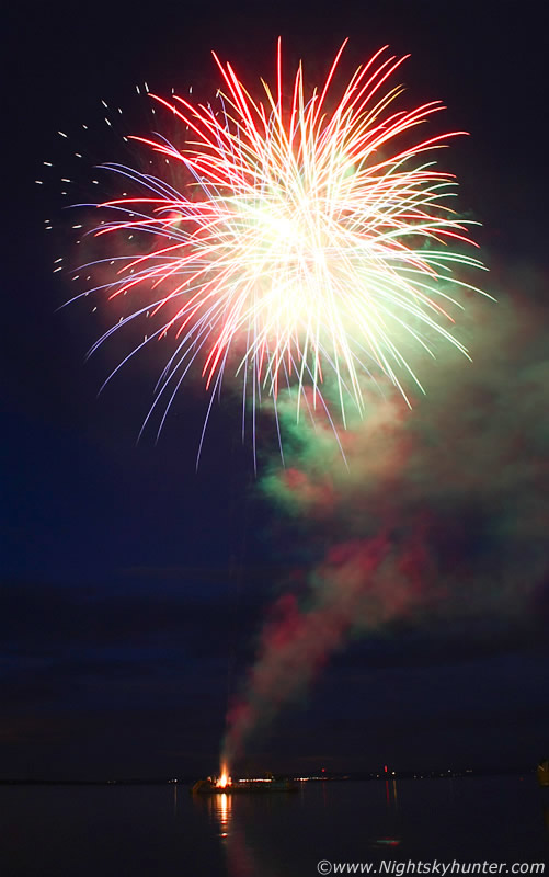 Festival of Lights Fireworks Display, Ballyronan Marina, N. Ireland - August 26th 2011
