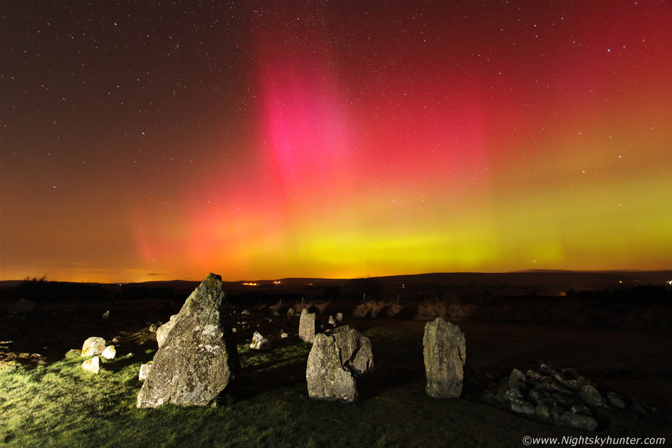 Beaghmore Stone Circles Aurora