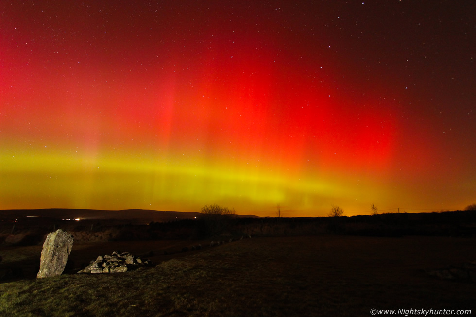 Beaghmore Stone Circles Aurora