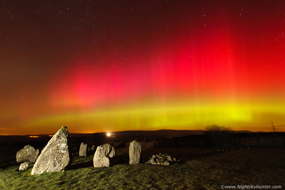 Beaghmore Stone Circles Aurora