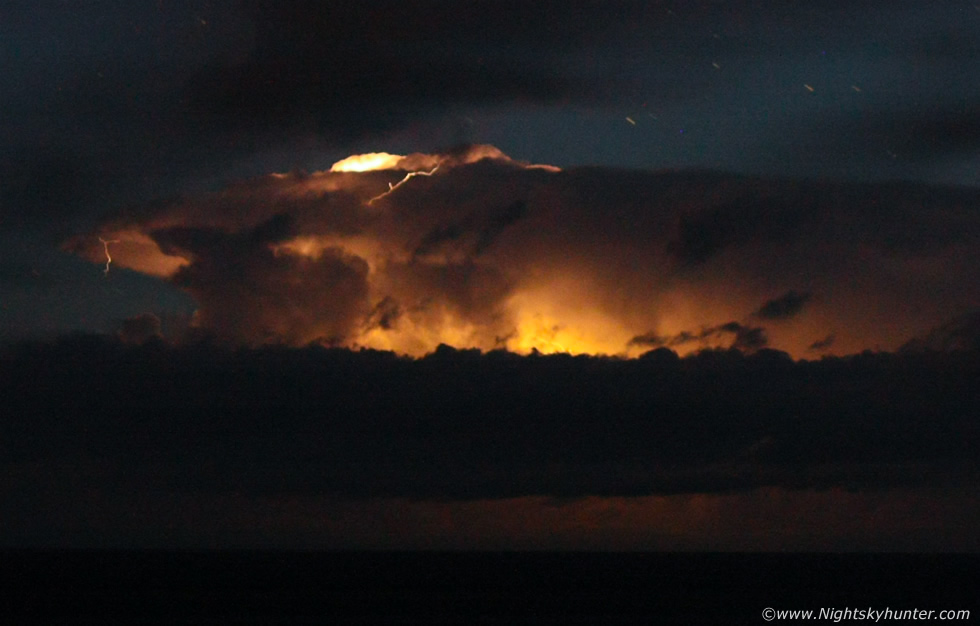 Atlantic Ocean Lightning