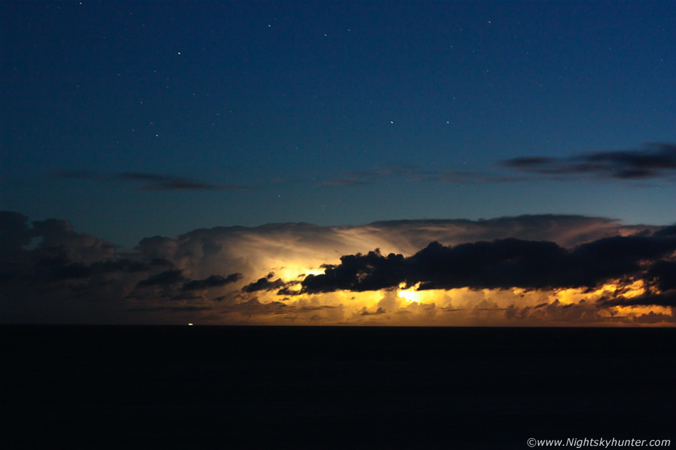 Atlantic Ocean Lightning