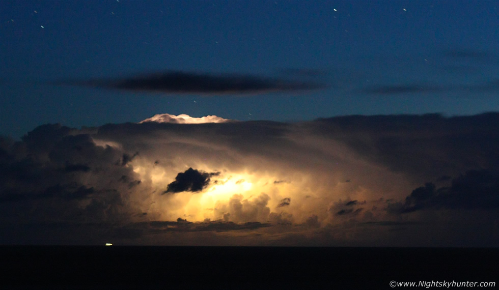 Atlantic Ocean Lightning