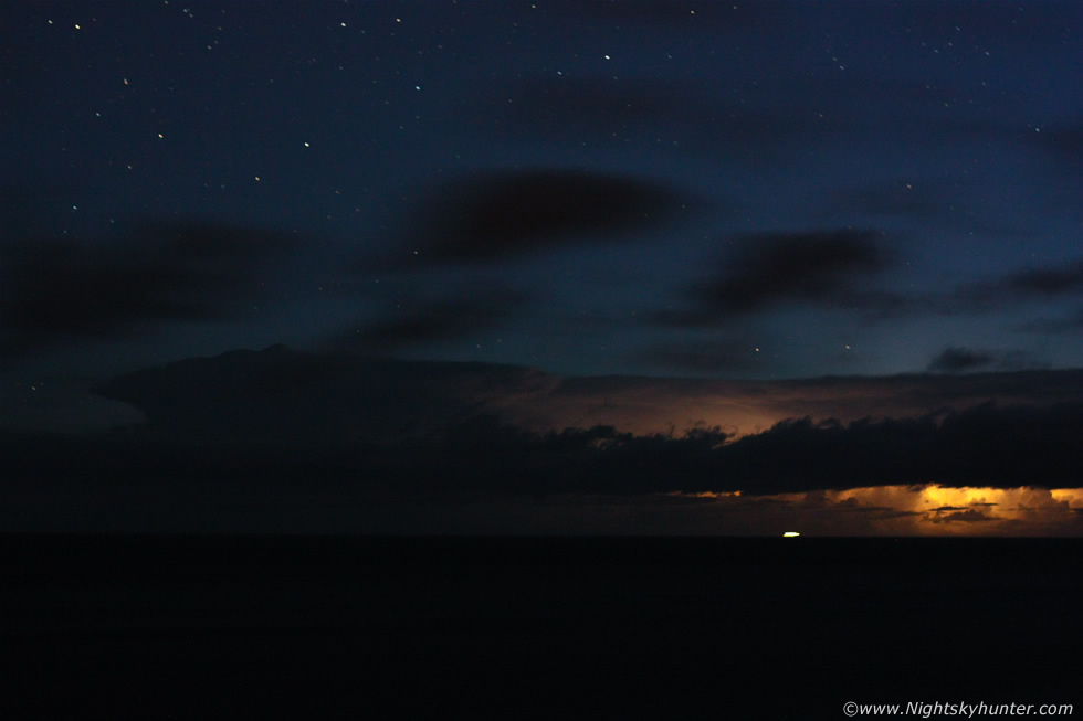 Atlantic Ocean Lightning