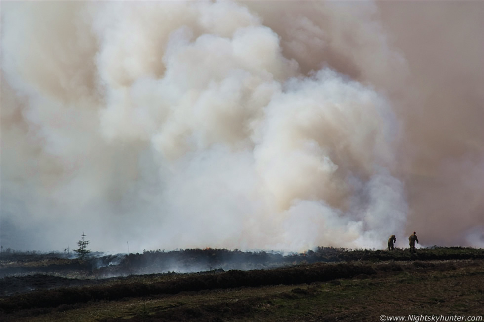 Glenshane Pass Gorse Fire