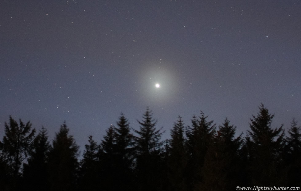 Glenshane Pass Snow Showers, Planets & Aurora