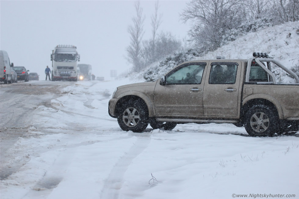 Glenshane Pass Snow