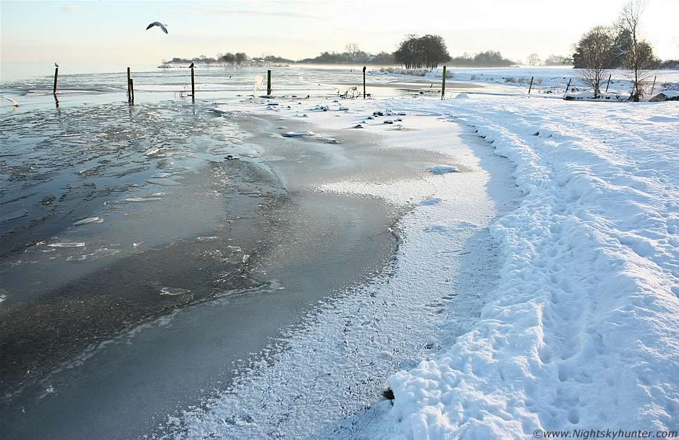 Lough Neagh Freeze, Ballyronan Marina, N. Ireland