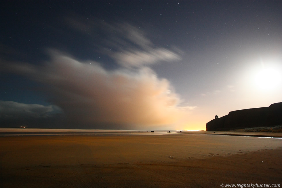 Moonlit Ocean Storms - North Coast