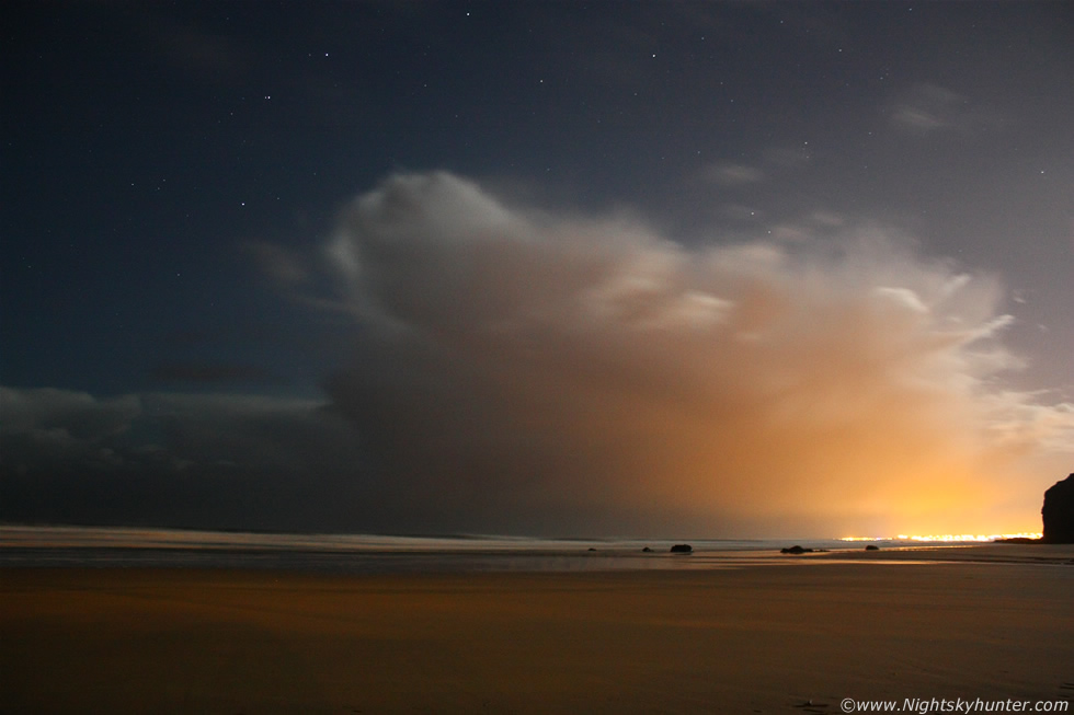 Moonlit Ocean Storms - North Coast