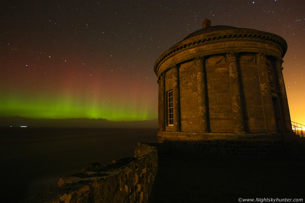 Mussenden Temple Aurora Outburst