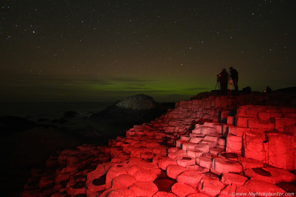 Mussenden Temple Aurora Outburst