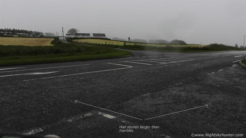 Omagh Road Hail Storm