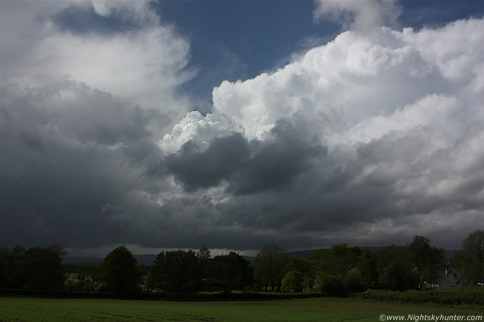 Severe Multicell Thunderstorms, Glenshane Pass