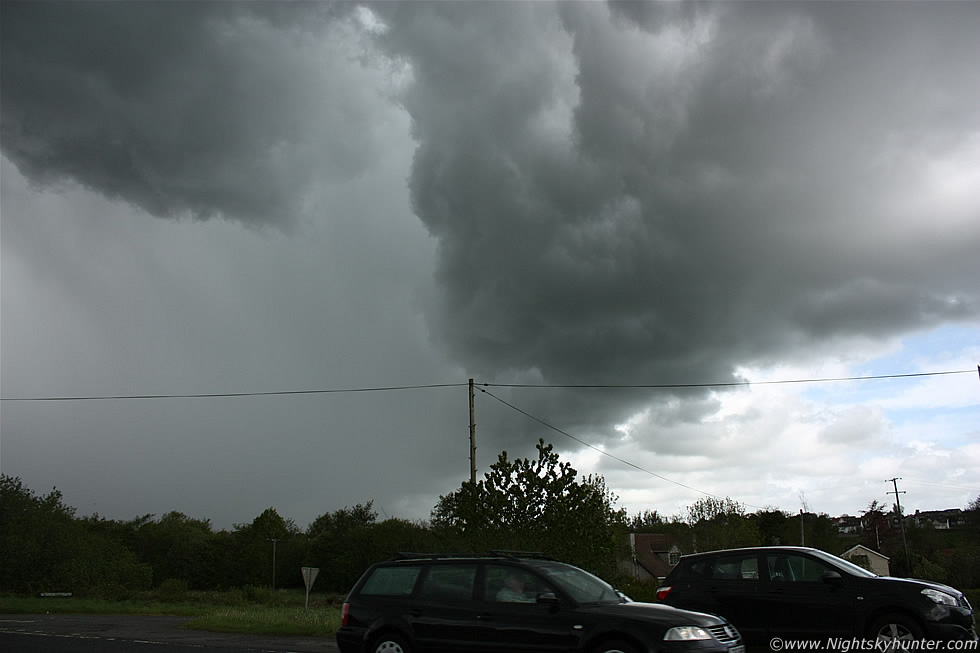 Severe Multicell Thunderstorms, Glenshane Pass