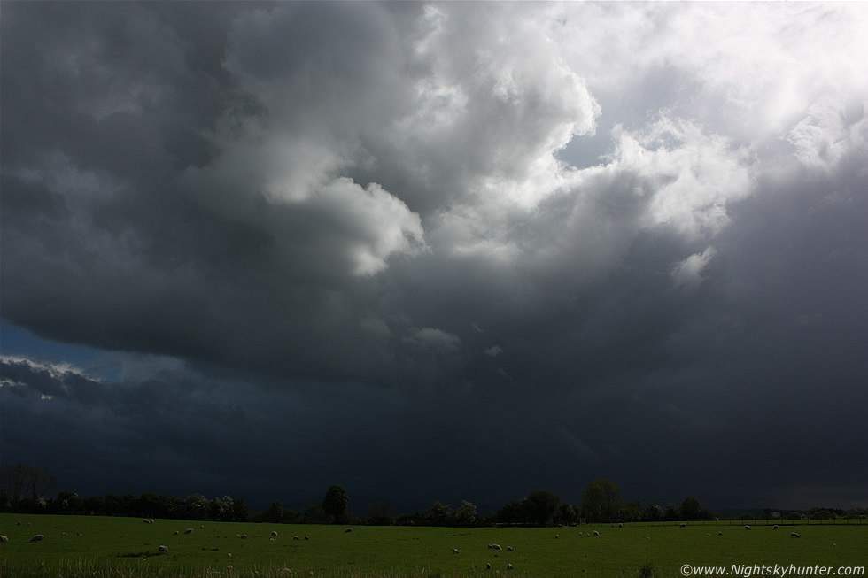 Severe Multicell Thunderstorms, Glenshane Pass