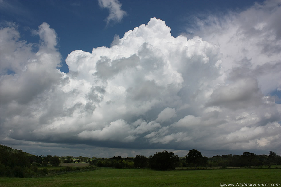 Shelf Cloud/Gust Front, Glenshane Road, July 7th 2011