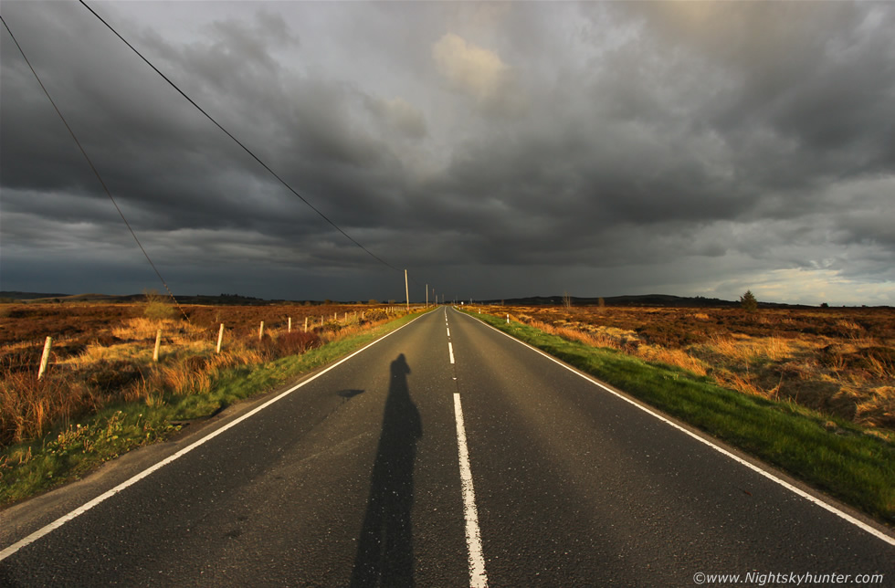 Omagh Road Stormy Sunset