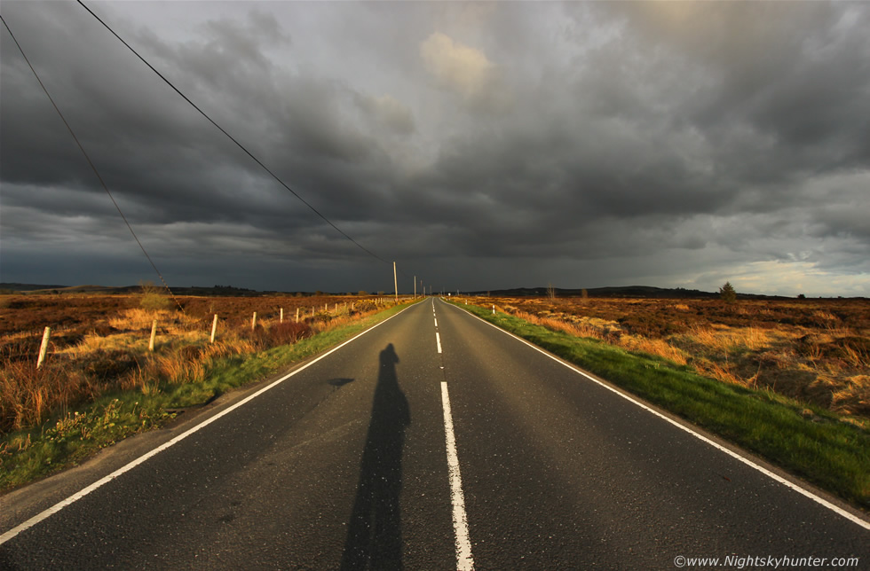 Omagh Road Stormy Sunset