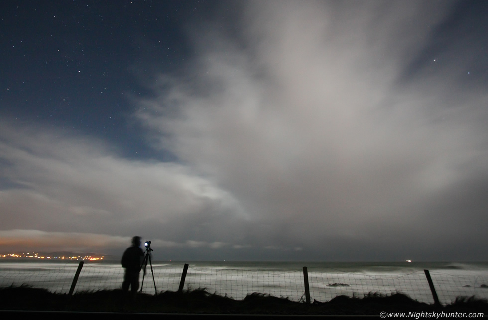 Downhill Train Track Moonlit Cells