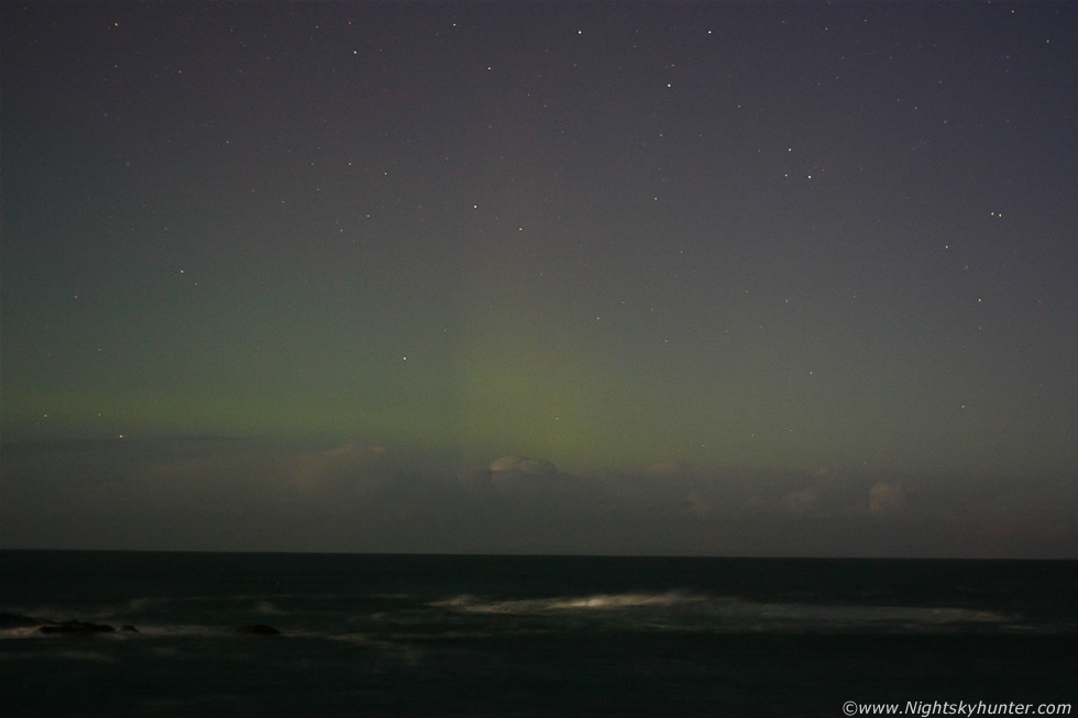 The One Show Aurora Hunt - Ballintoy Harbour