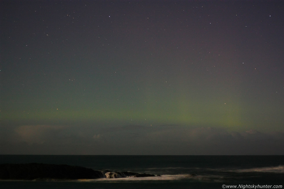 The One Show Aurora Hunt - Ballintoy Harbour