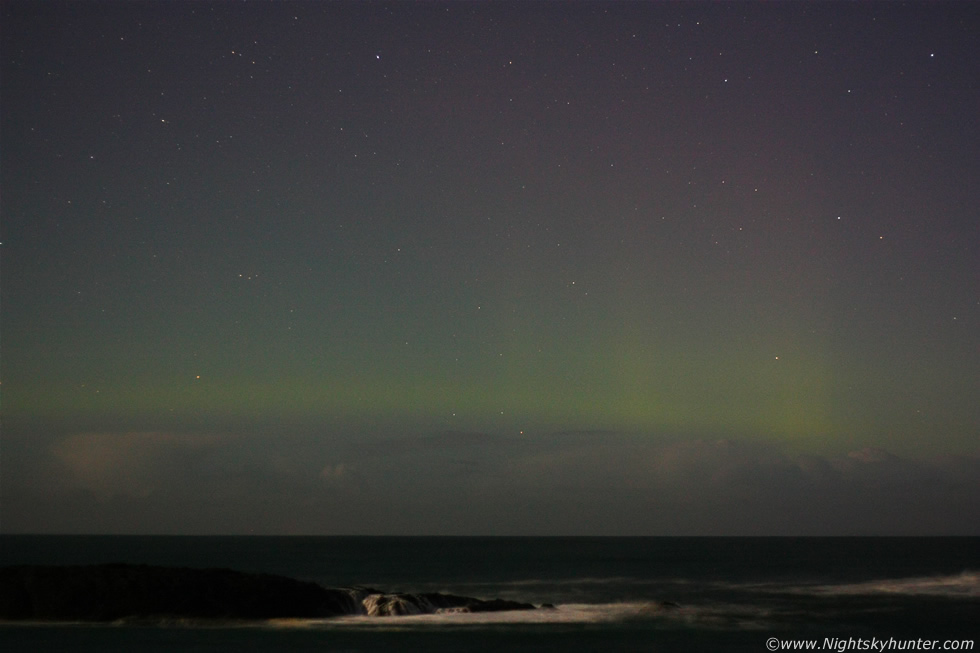 The One Show Aurora Hunt - Ballintoy Harbour