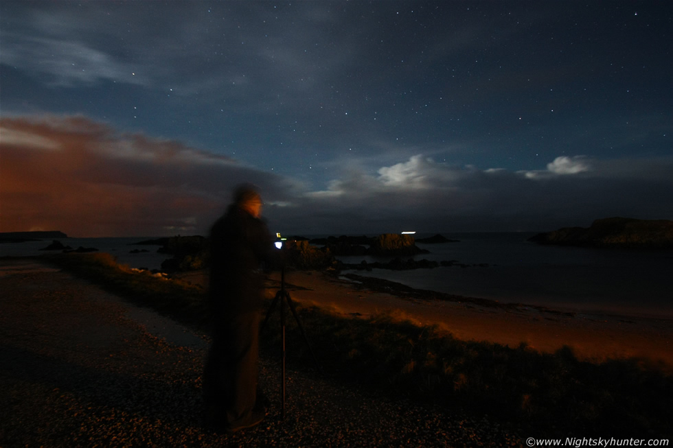 The One Show Aurora Hunt - Ballintoy Harbour