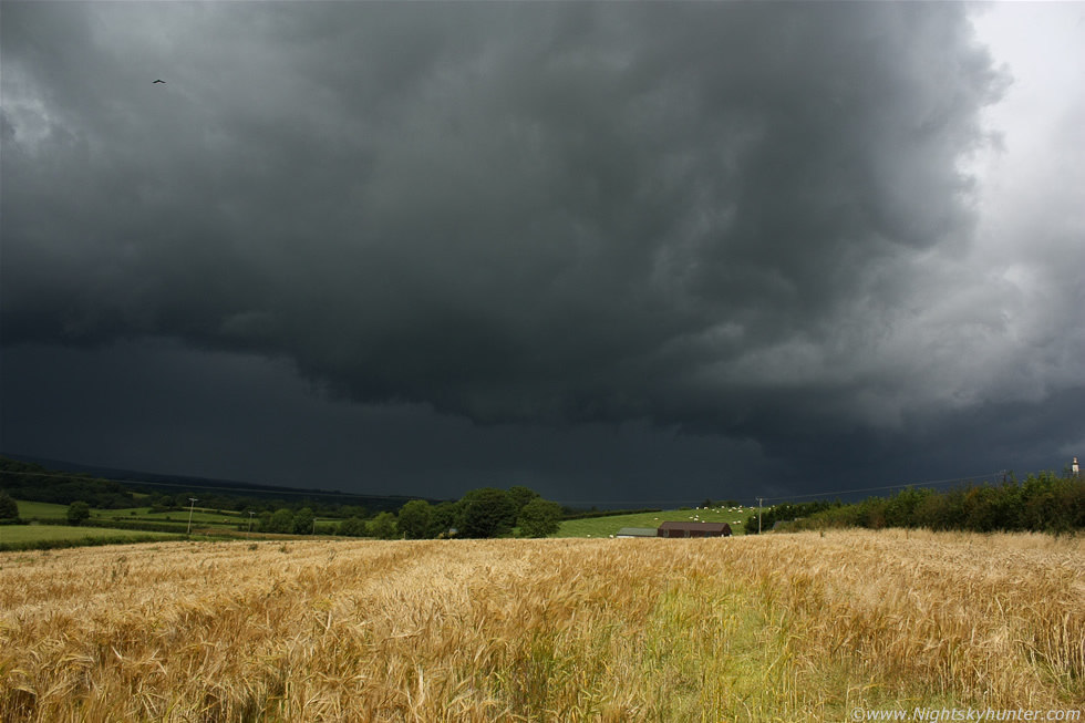 Thunderstorm & Wheat Field - Maghera