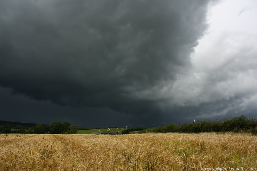 Thunderstorm & Wheat Field - Maghera
