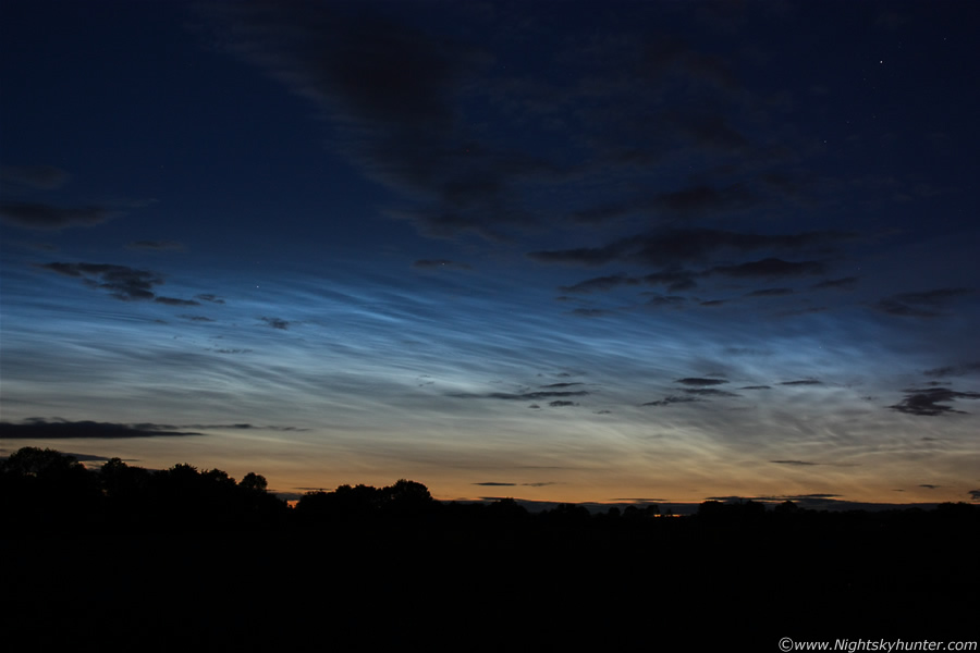 Toome Bridge Noctilucent Clouds