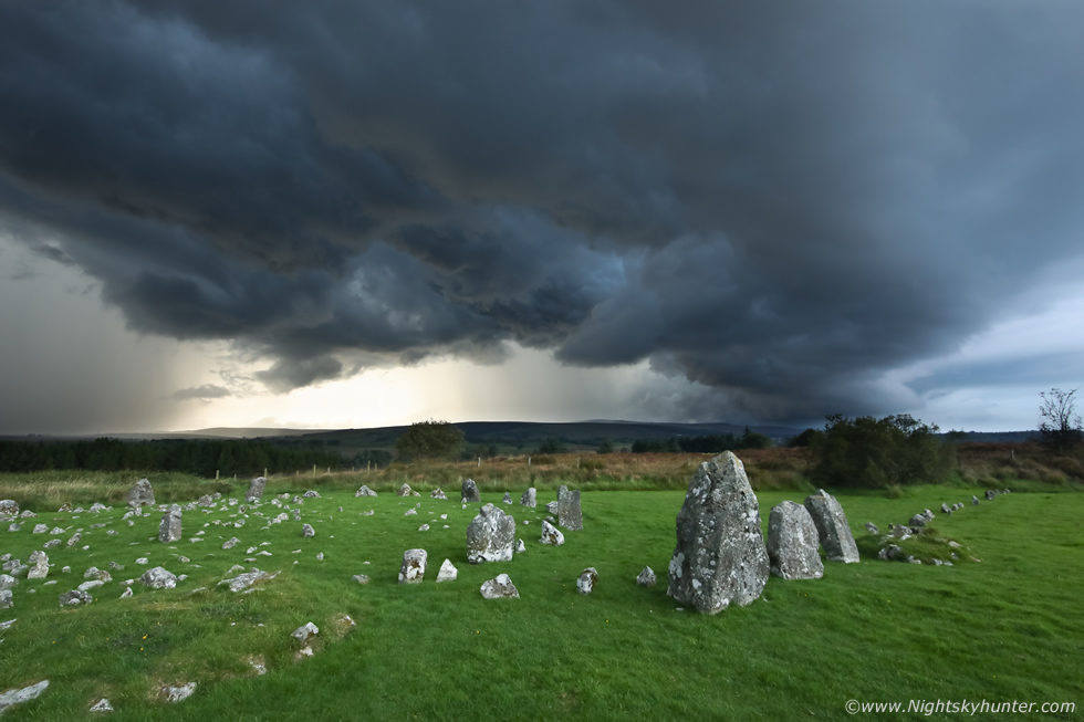 Beaghmore Stone Circles Thunderstorm